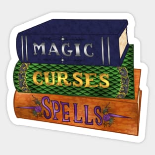 Spell Books Sticker